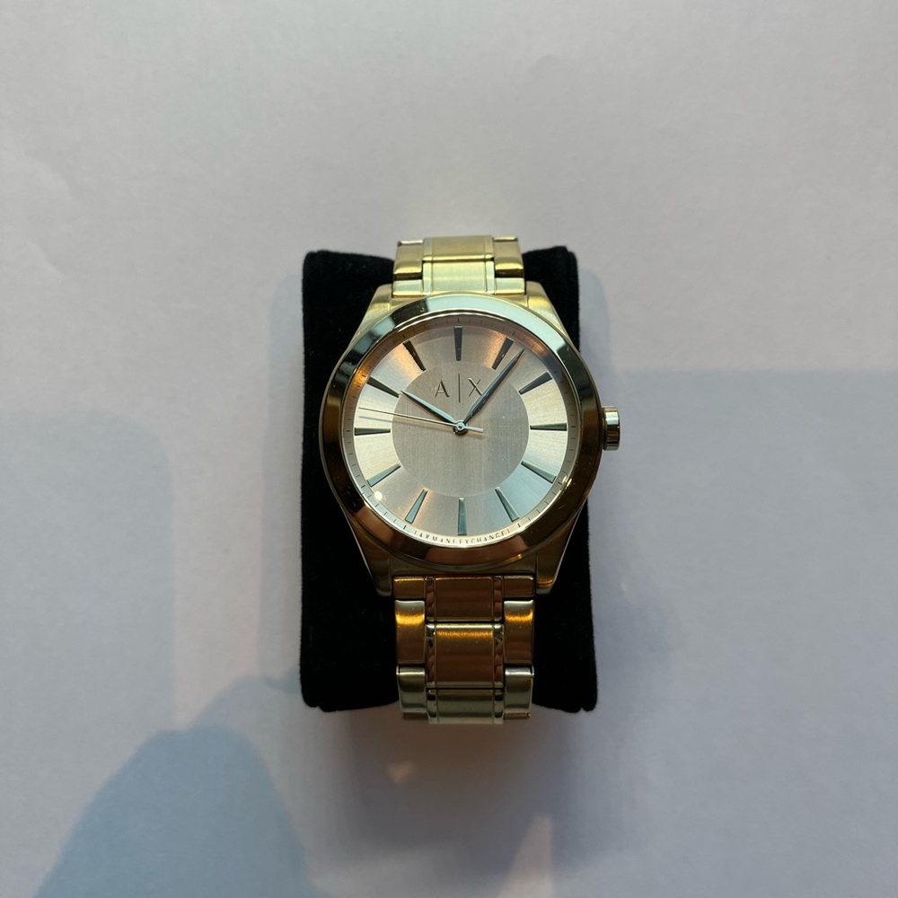 Gold Armani Exchange Watch